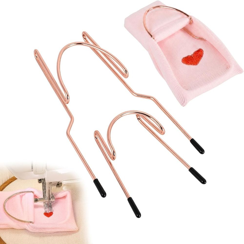 Embroidery Hoop Kit - 3pcs/set Metal Construction Sock Hoop Embroidery