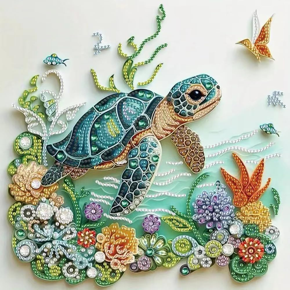 Art Craft For Adults - Sea Turtle Animal Diamond Painting Kits