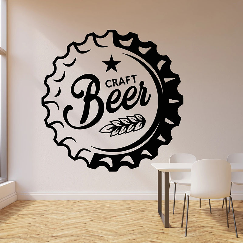 Art Craft Logo - Decal Dán Tường Uống Rượu Thanh