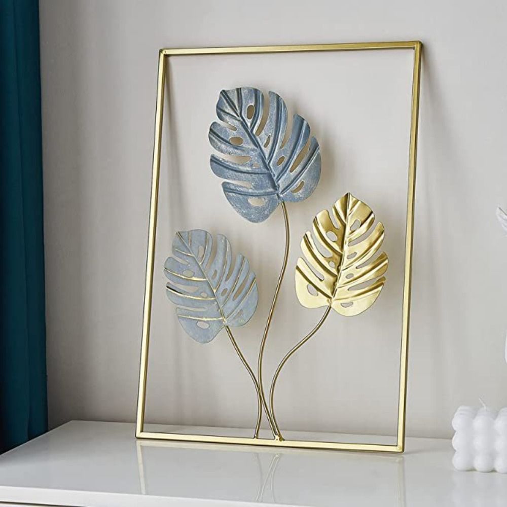 Art Craft Using Leaves - Living Room Easy to Use Handicraft