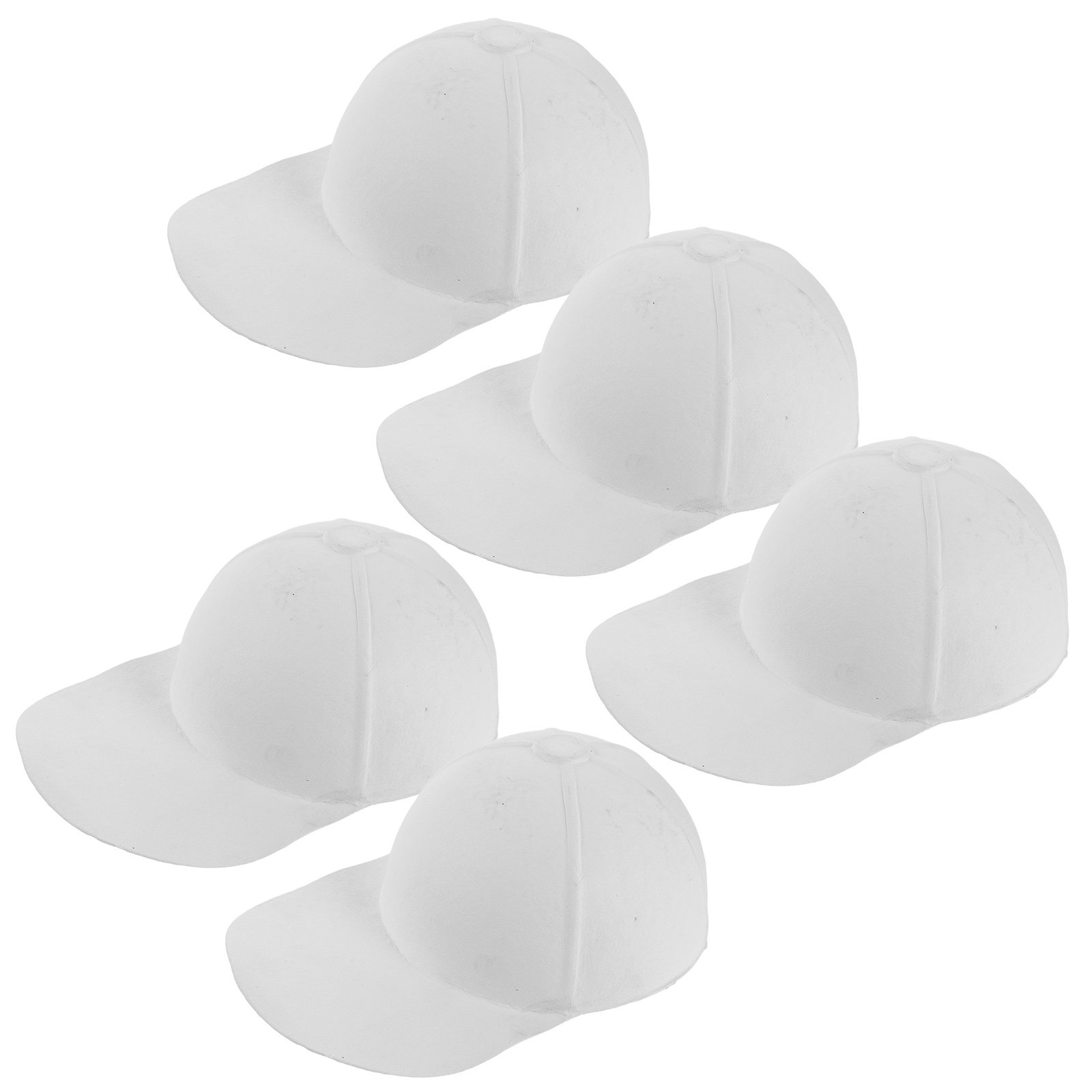 Art Craft Hat - 5Pcs Hand-Painted Baseball Caps Creative Blank