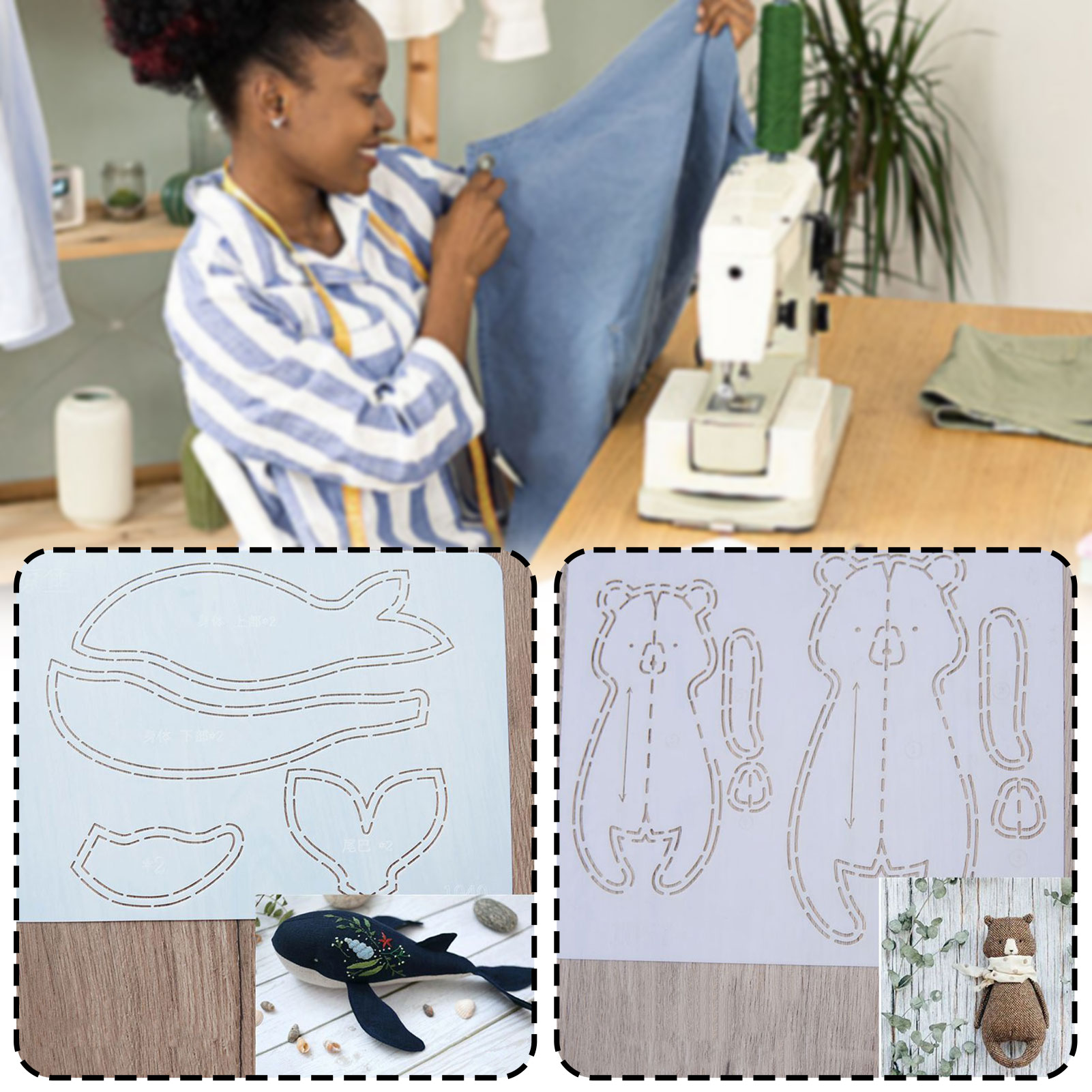 Plasitc Quilting Template Sten - đánh giá và giá Art Craft Template