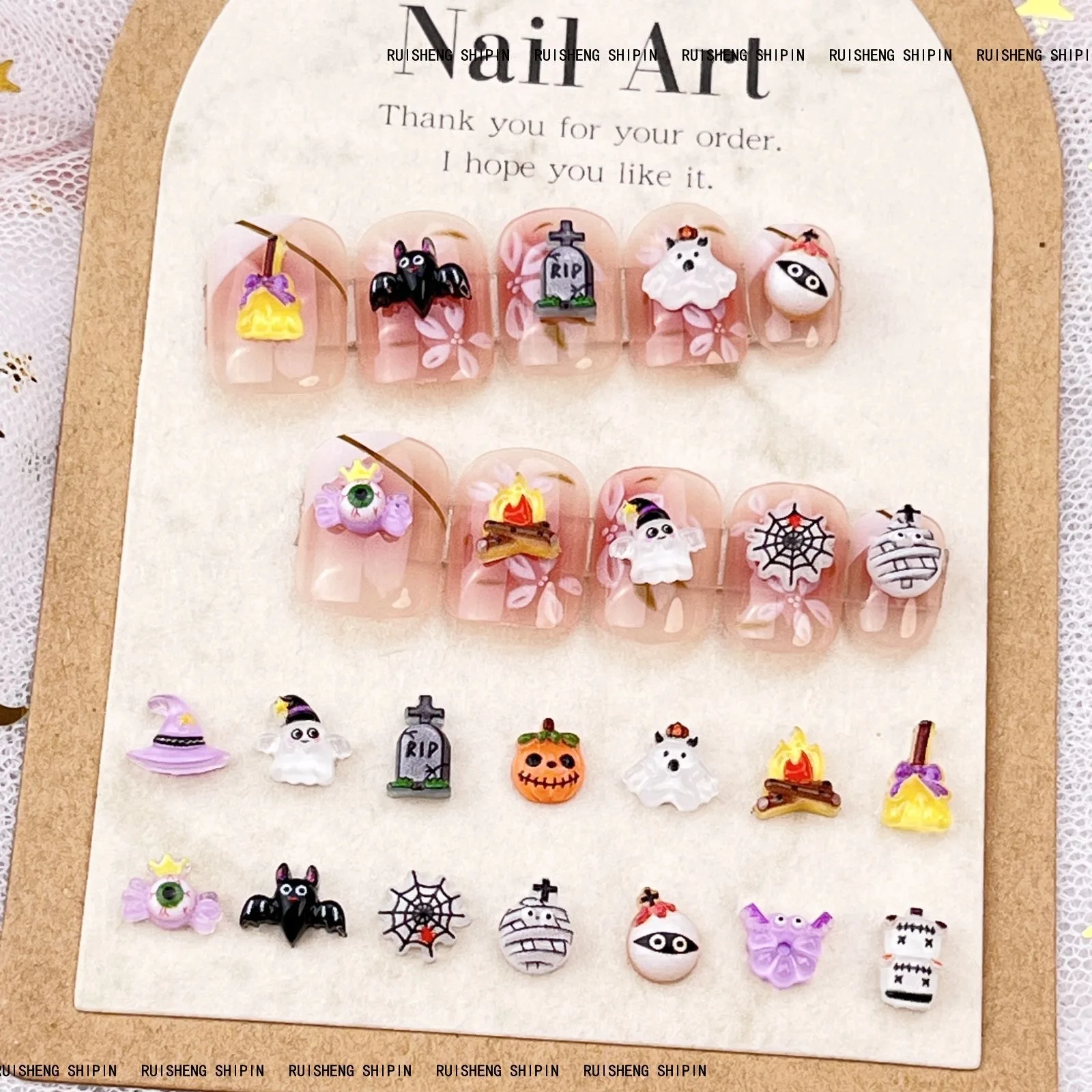 50pcs Resin Mini Colorful Hall - đánh giá và giá Art Craft Hat