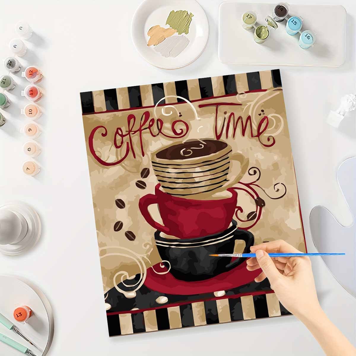 Paint By Numbers Kit for Adult - đánh giá và giá Tv Art And Craft
