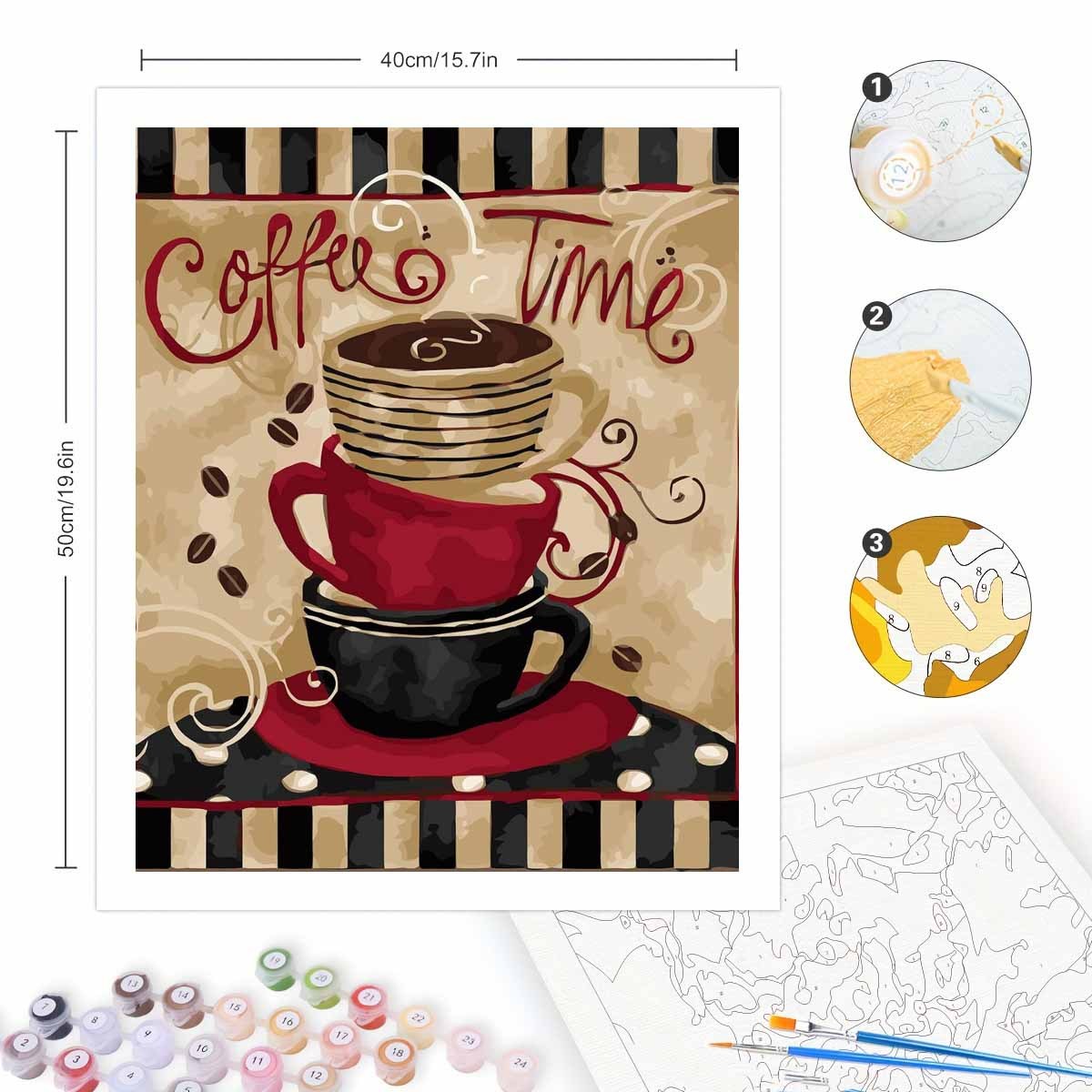 Paint By Numbers Kit for Adult - đánh giá và giá Tv Art And Craft