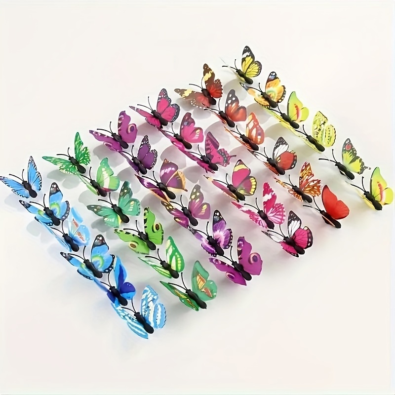 100/200pcs Faux Butterflies -  - đánh giá và giá Art Craft Hat