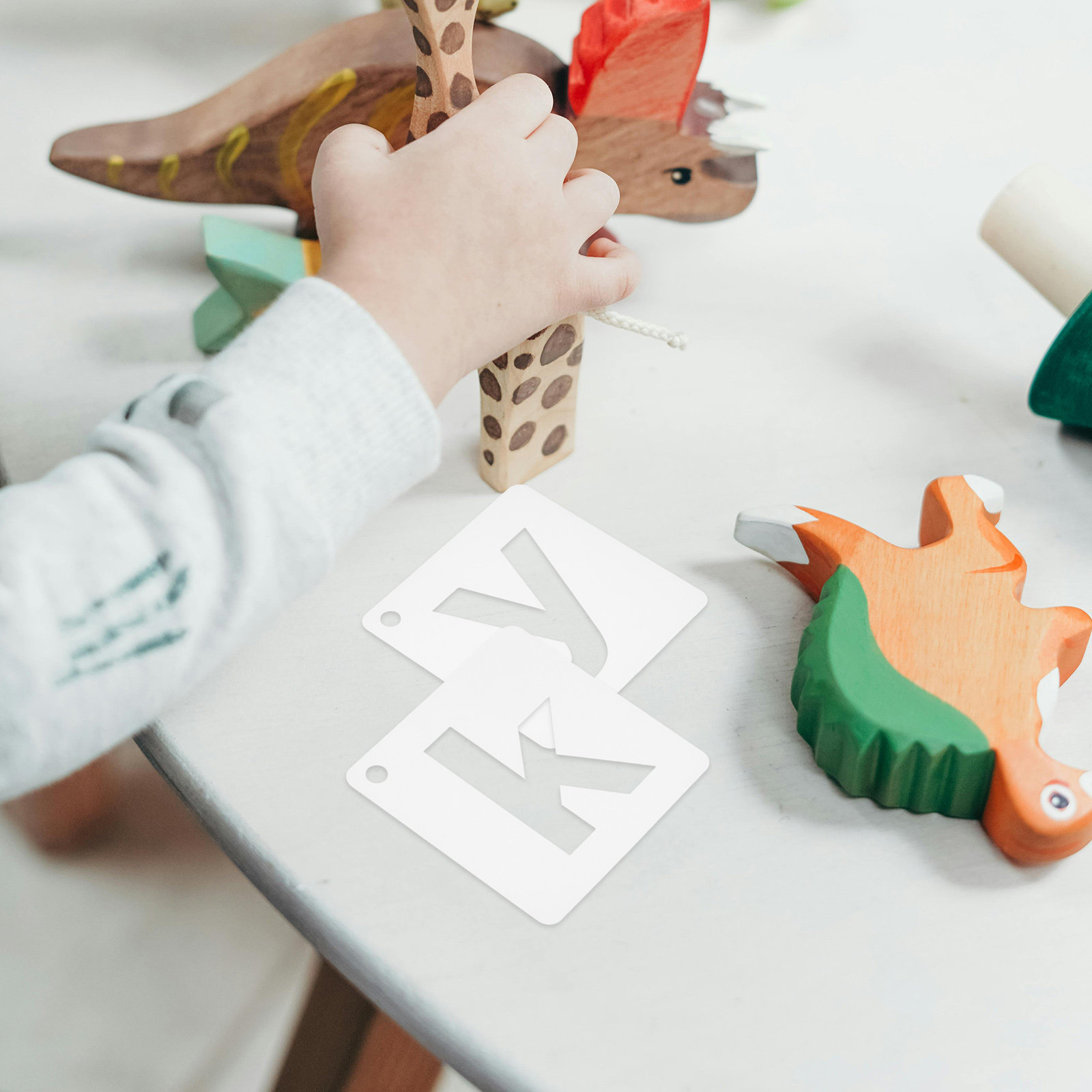 1Set Reusable Letter Stencils  - đánh giá và giá Art Craft Template