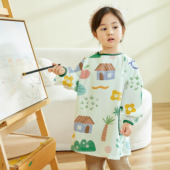 Children Waterproof Art Cover  - đánh giá và giá Art Craft Classes