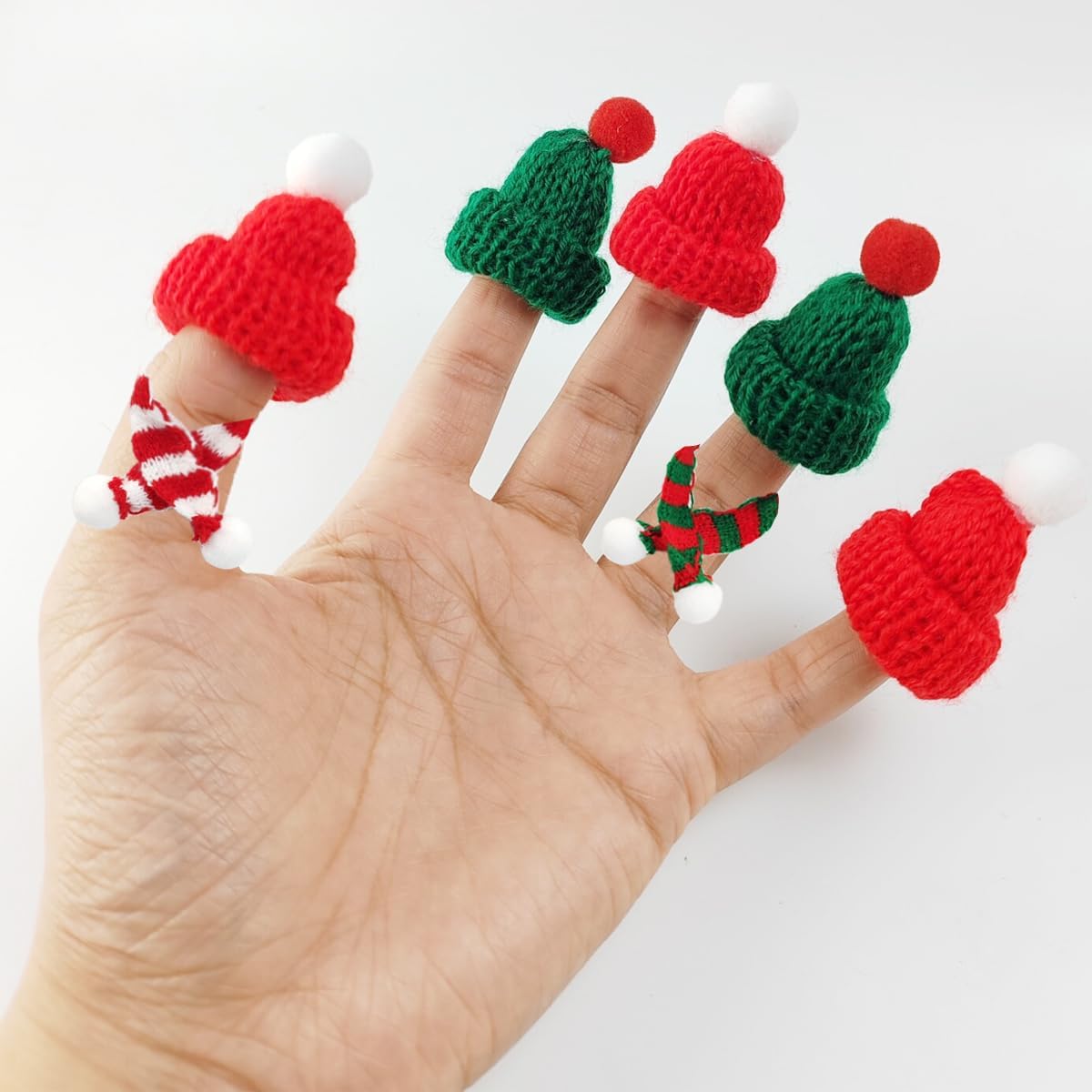 32PCS Mini Knit Hat Mini Chris - đánh giá và giá Art Craft Hat