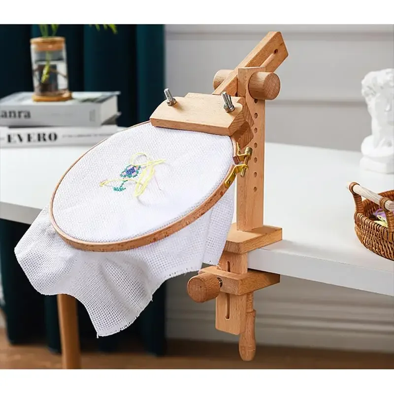 360° Rotation Adjustable Deskt - đánh giá và giá Embroidery Hoop Kit