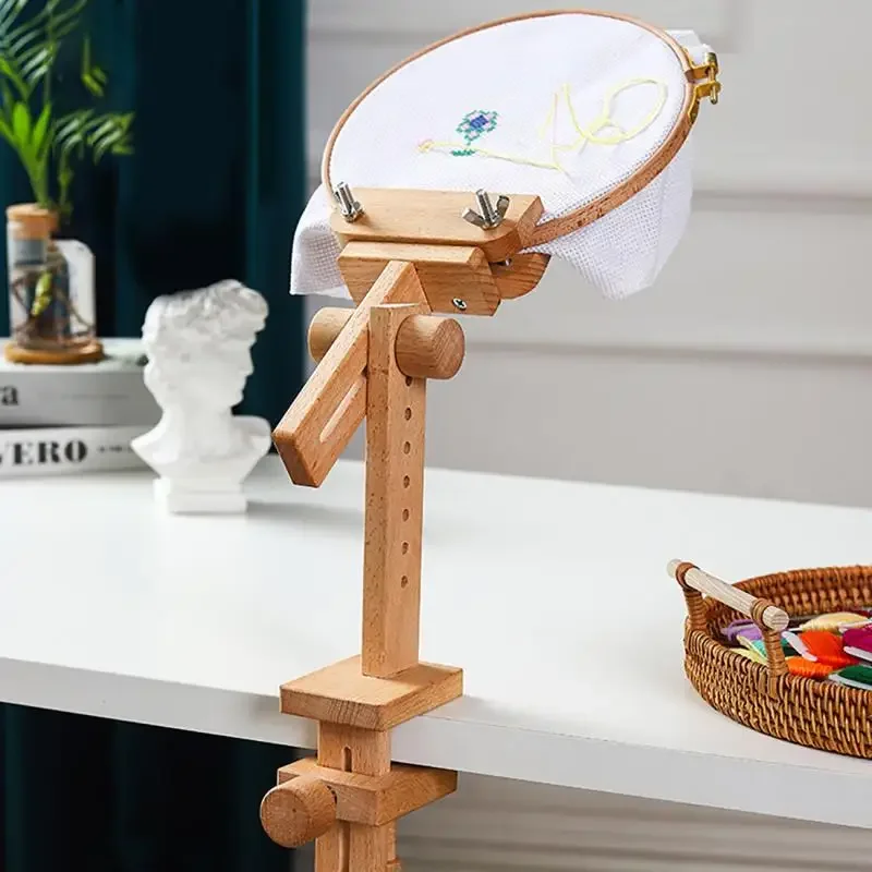 360° Rotation Adjustable Deskt - đánh giá và giá Embroidery Hoop Kit