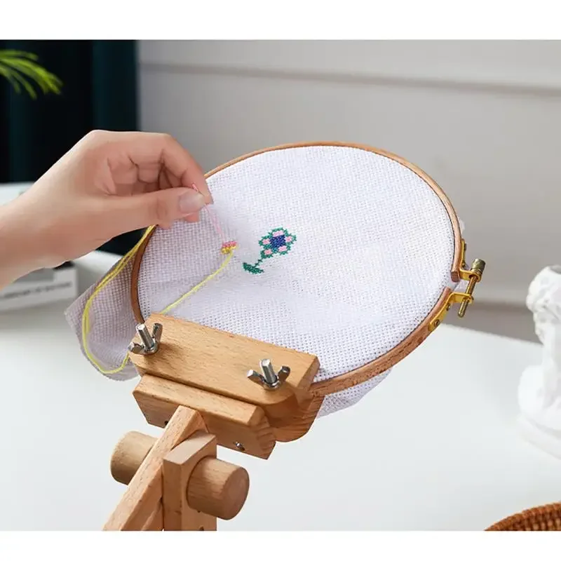 360° Rotation Adjustable Deskt - đánh giá và giá Embroidery Hoop Kit