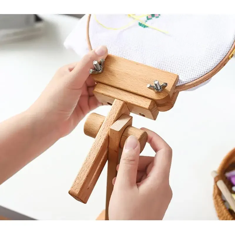 360° Rotation Adjustable Deskt - đánh giá và giá Embroidery Hoop Kit