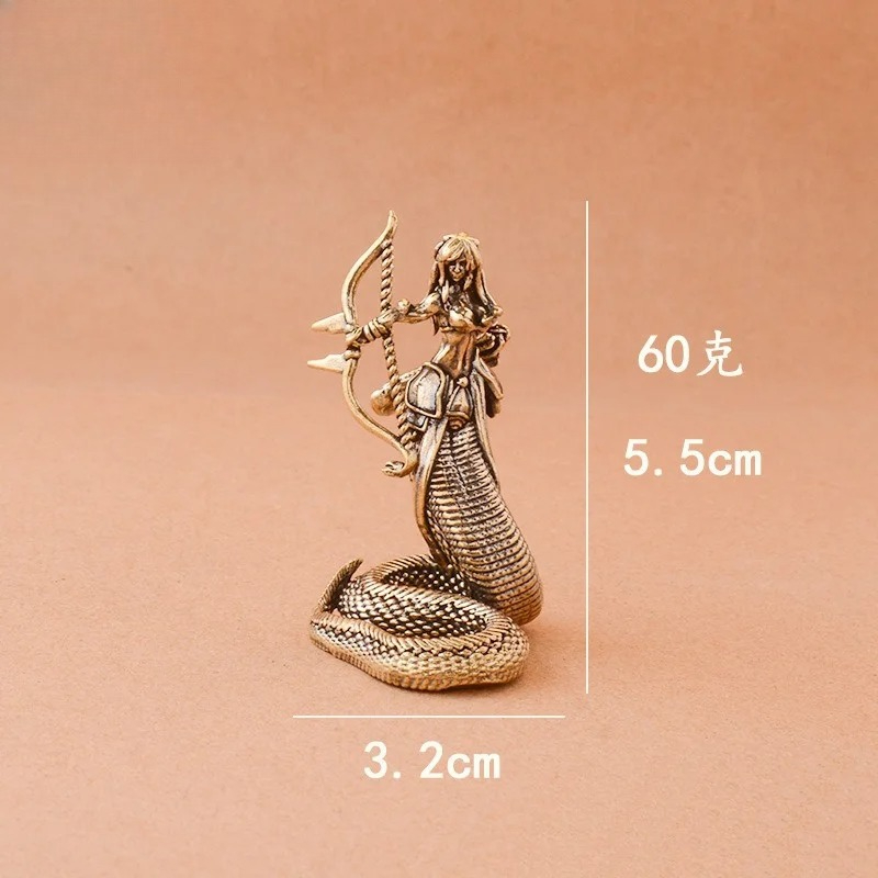 1pcs  Brass Medusa Ornaments A - đánh giá và giá Tv Art And Craft
