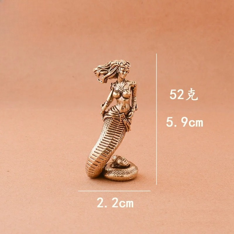 1pcs  Brass Medusa Ornaments A - đánh giá và giá Tv Art And Craft