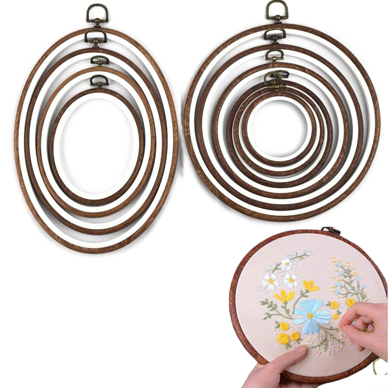 10PCS Sewing Tool Round Oval I - đánh giá và giá Embroidery Hoop Kit