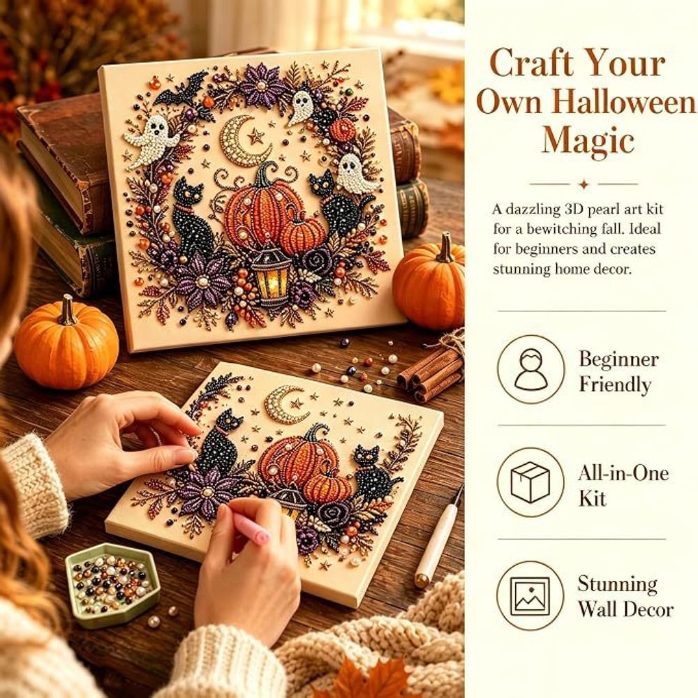 Friendly Crafts Halloween Pear - đánh giá và giá Art Craft Event