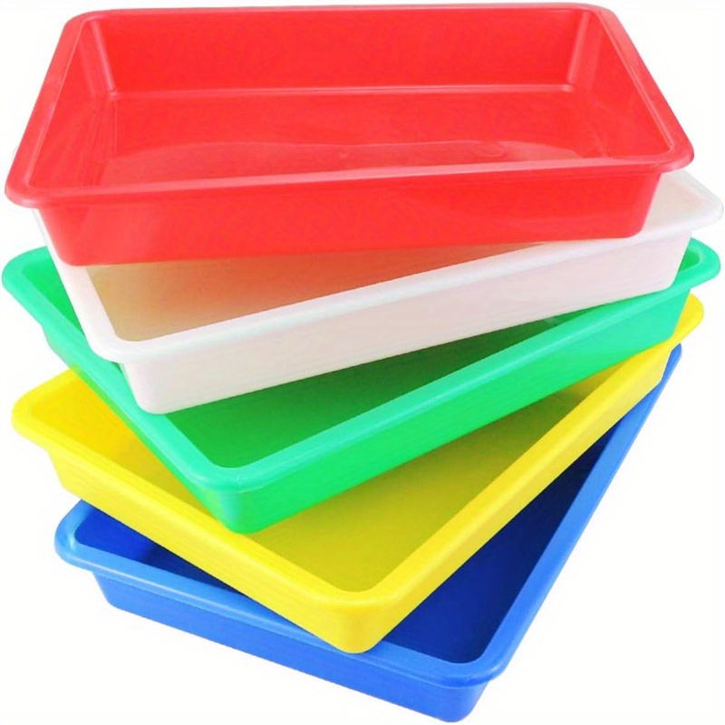 5pcs/pack Plastic Art Trays Se - đánh giá và giá Art Craft Organizer