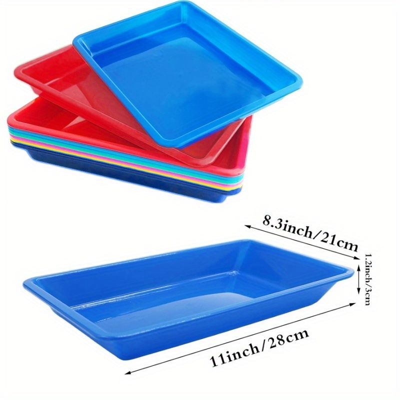 5pcs/pack Plastic Art Trays Se - đánh giá và giá Art Craft Organizer
