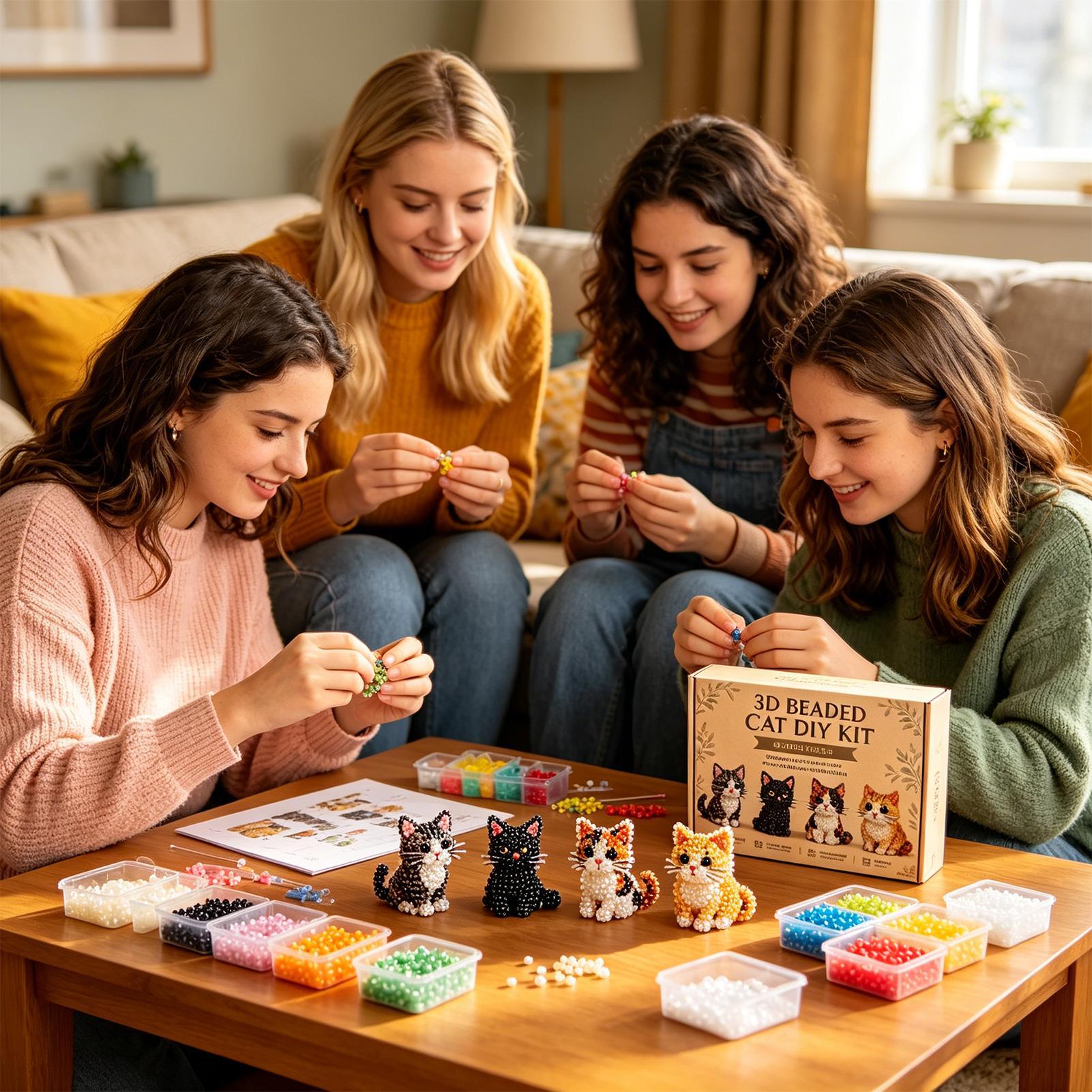 DIY Animal Beading Kit Cute 3D - đánh giá và giá Art Craft Classes