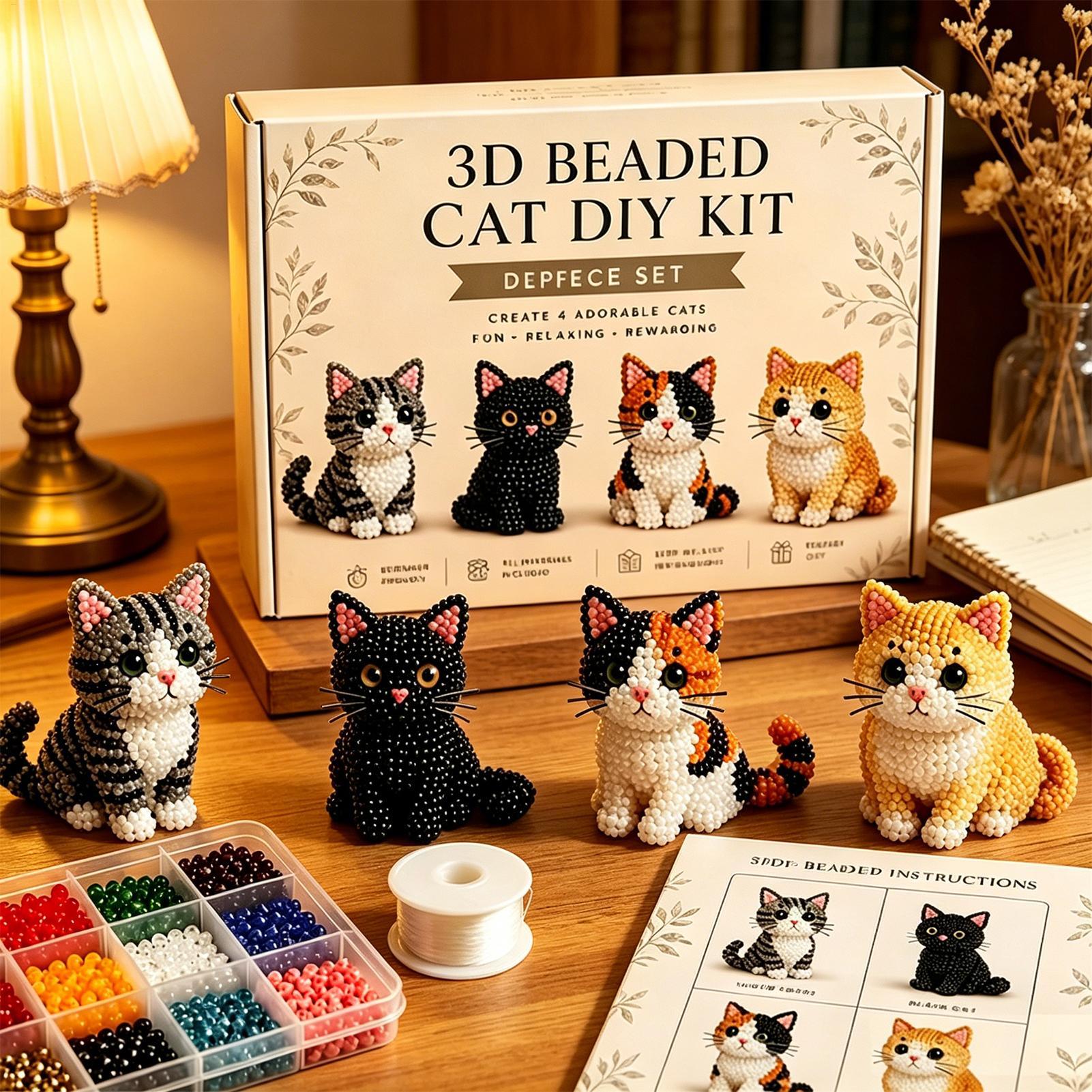 DIY Animal Beading Kit Cute 3D - đánh giá và giá Art Craft Classes