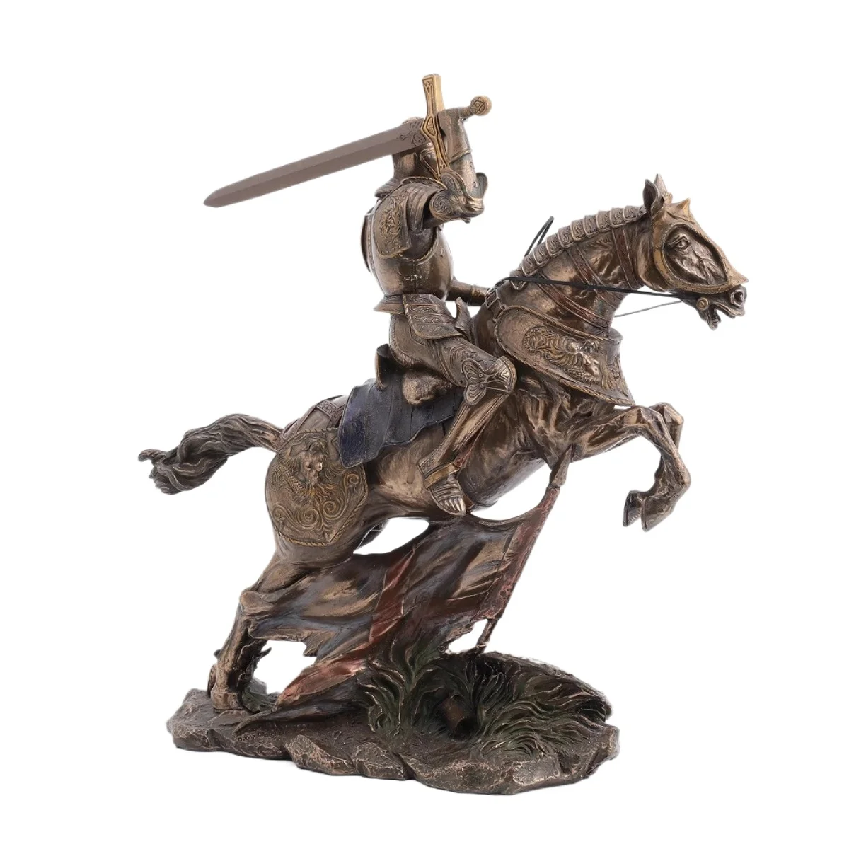 Resin Ancient Roman Knight Art - đánh giá và giá Tv Art And Craft