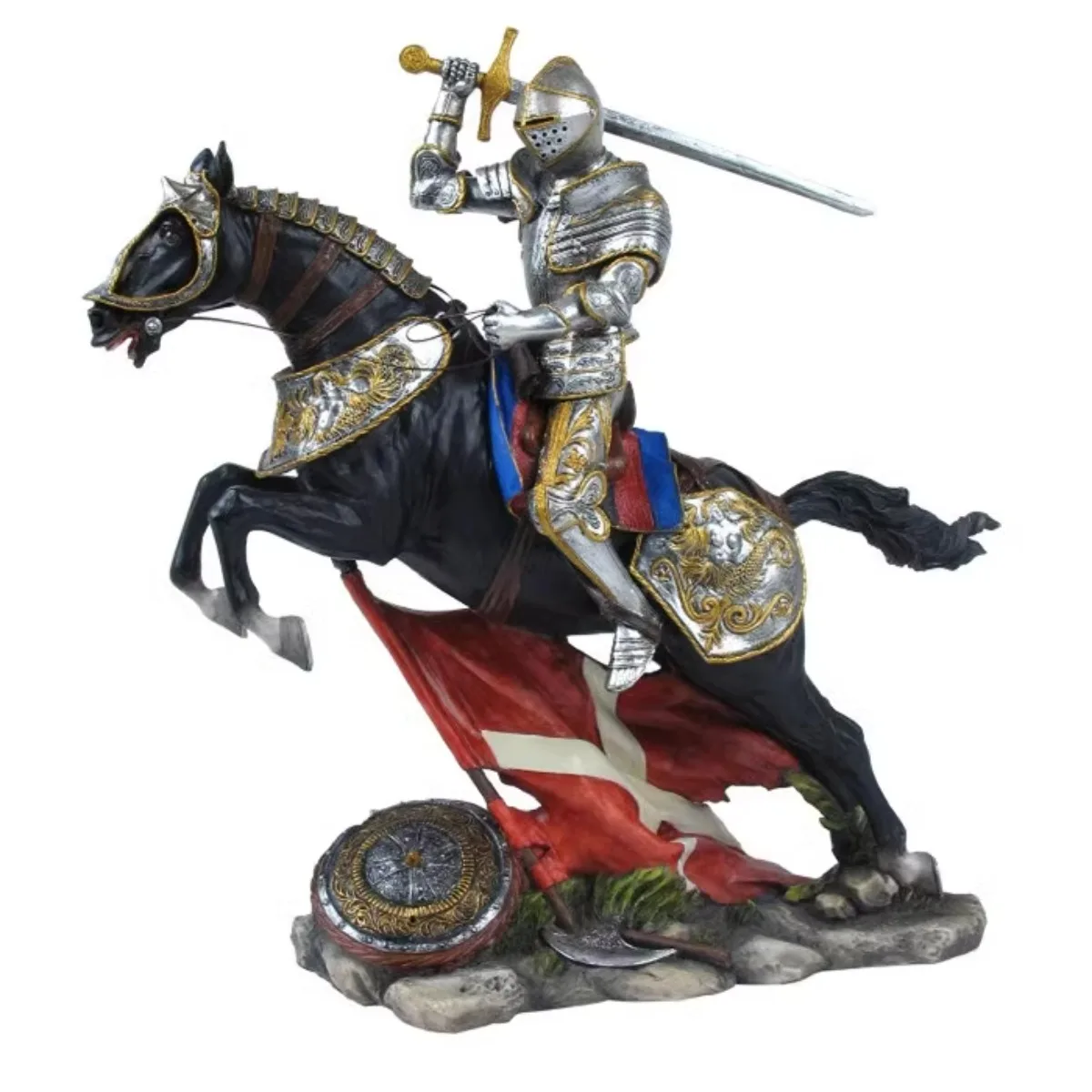 Resin Ancient Roman Knight Art - đánh giá và giá Tv Art And Craft