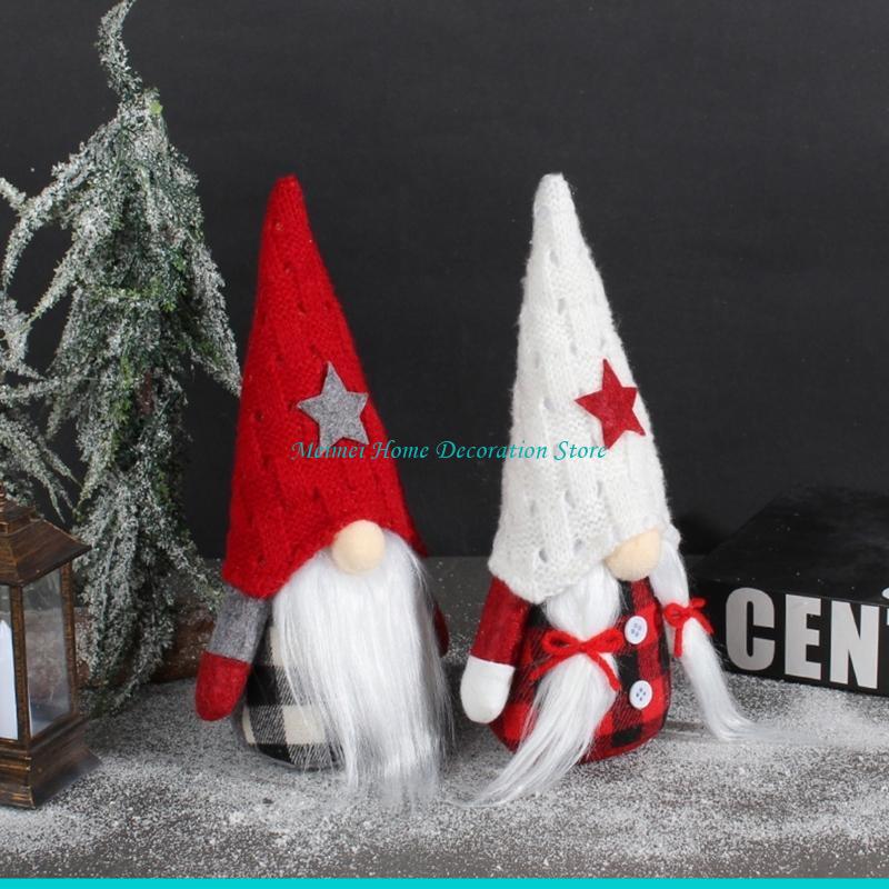 H7BF Dệt Kim Mũ Ngôi Sao Gnome - đánh giá và giá Art Craft Hat