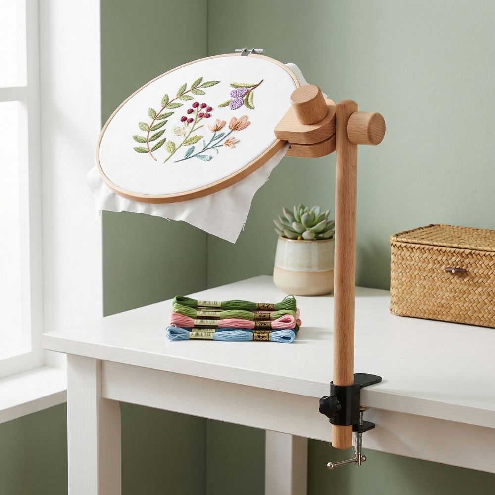 Beech Wood Embroidery Frame La - đánh giá và giá Embroidery Hoop Kit