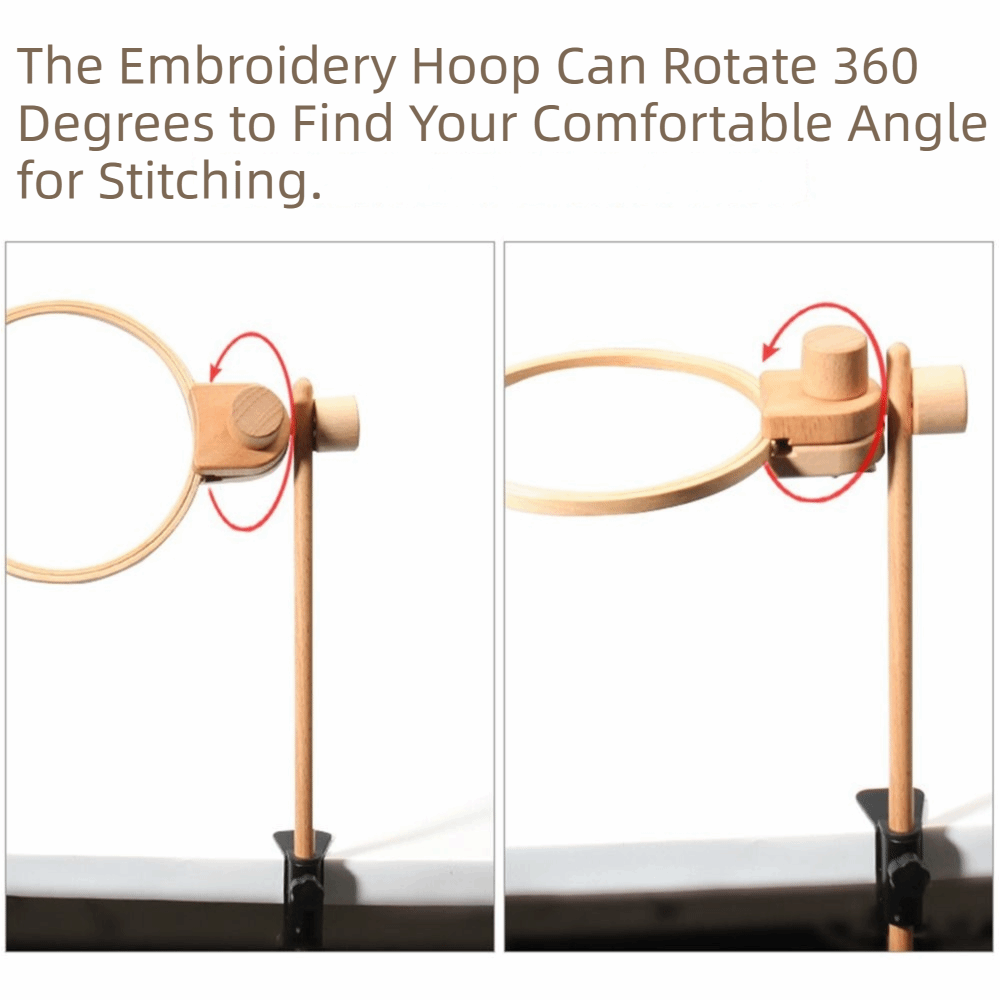 Beech Wood Embroidery Frame La - đánh giá và giá Embroidery Hoop Kit