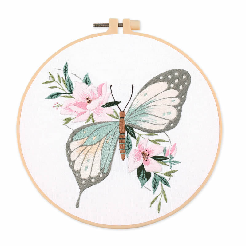 1pc 20X20CM 7.87 inch Embroide - đánh giá và giá Embroidery Hoop Kit