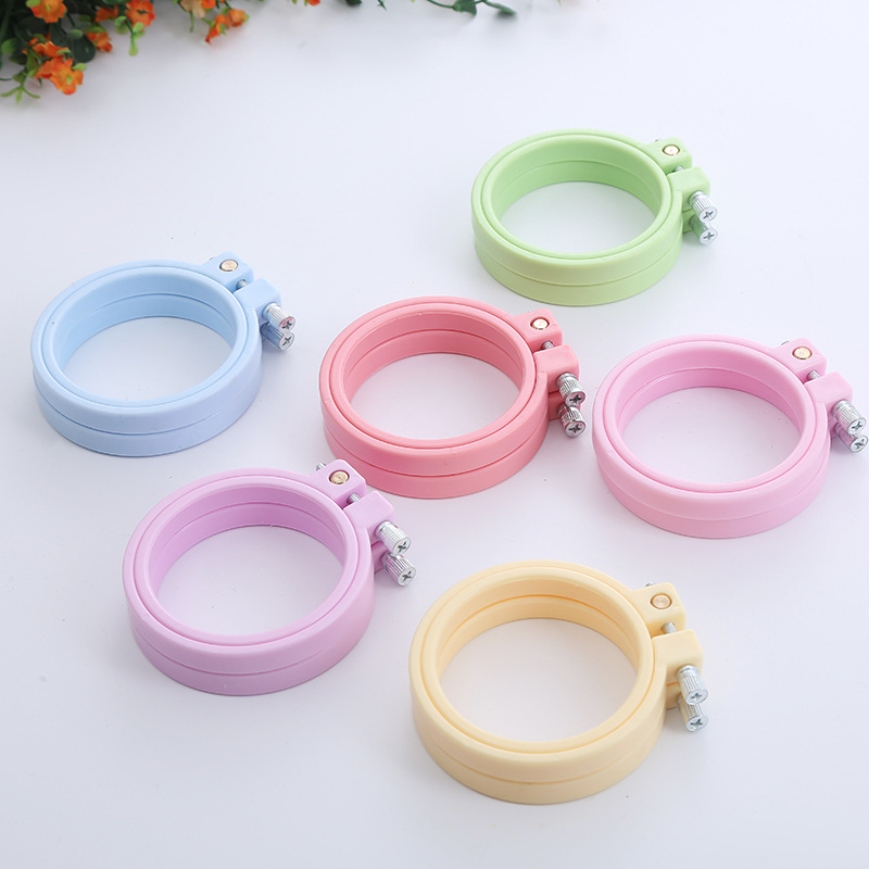 DIY ABS Plastic Embroidery Hoo - đánh giá và giá Embroidery Hoop Kit