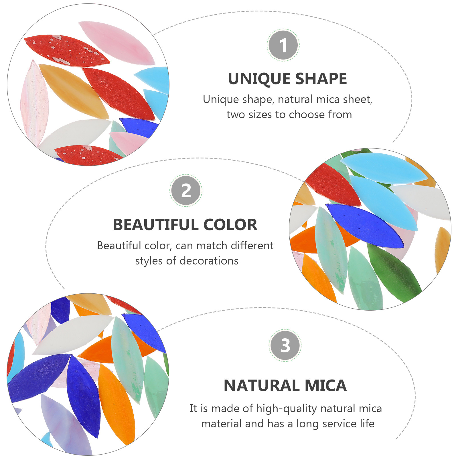 28Pcs Leaf Shape Mosaic Glass  - đánh giá và giá Art Craft Using Leaves