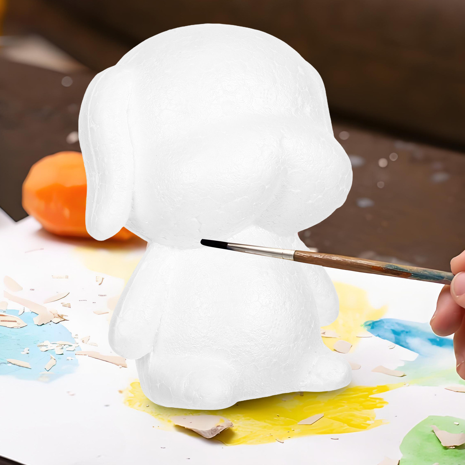 White Foam Puppy Models 3 Pack - đánh giá và giá Art Craft Event