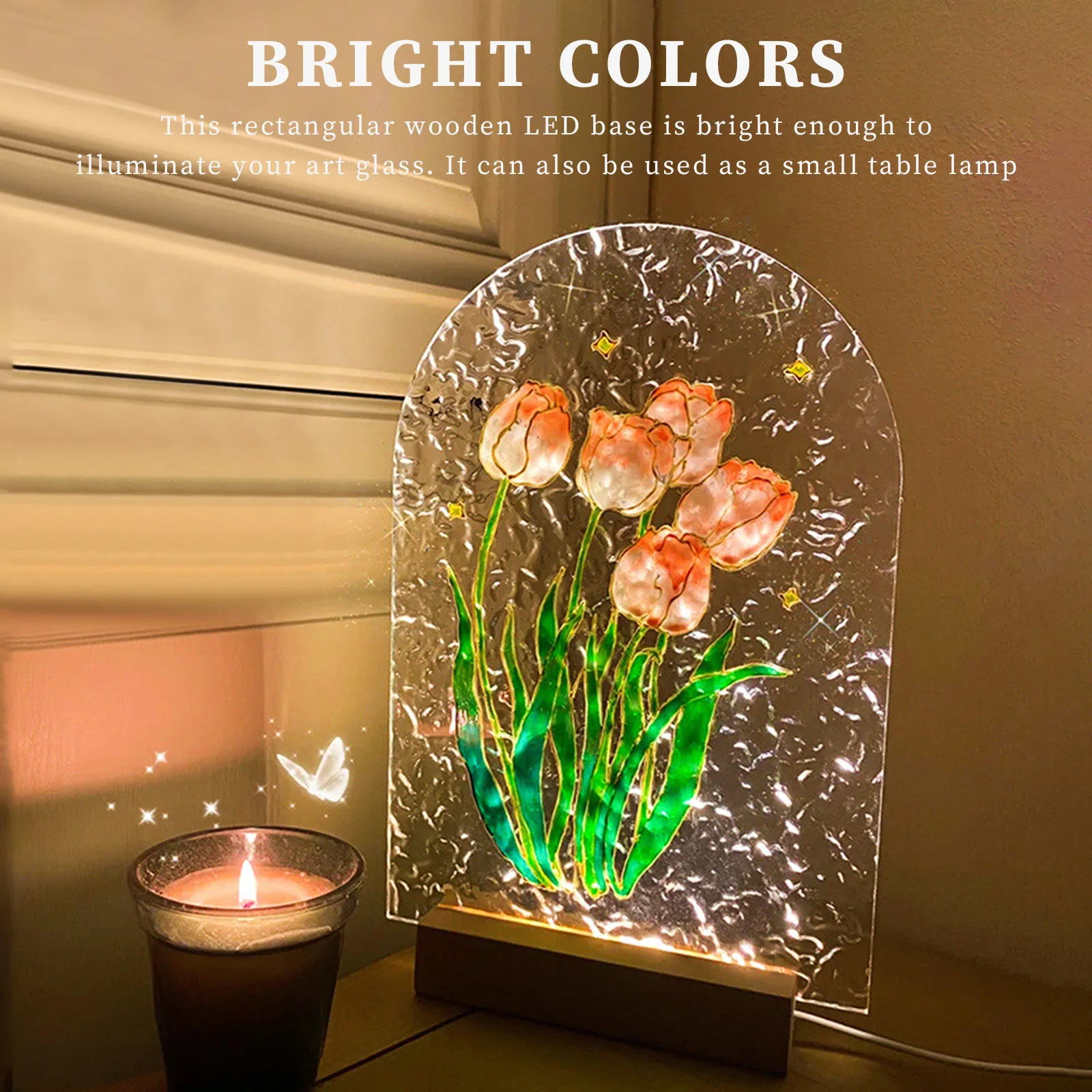 1-10pcs LED Wood Light Display - đánh giá và giá Light Art And Craft