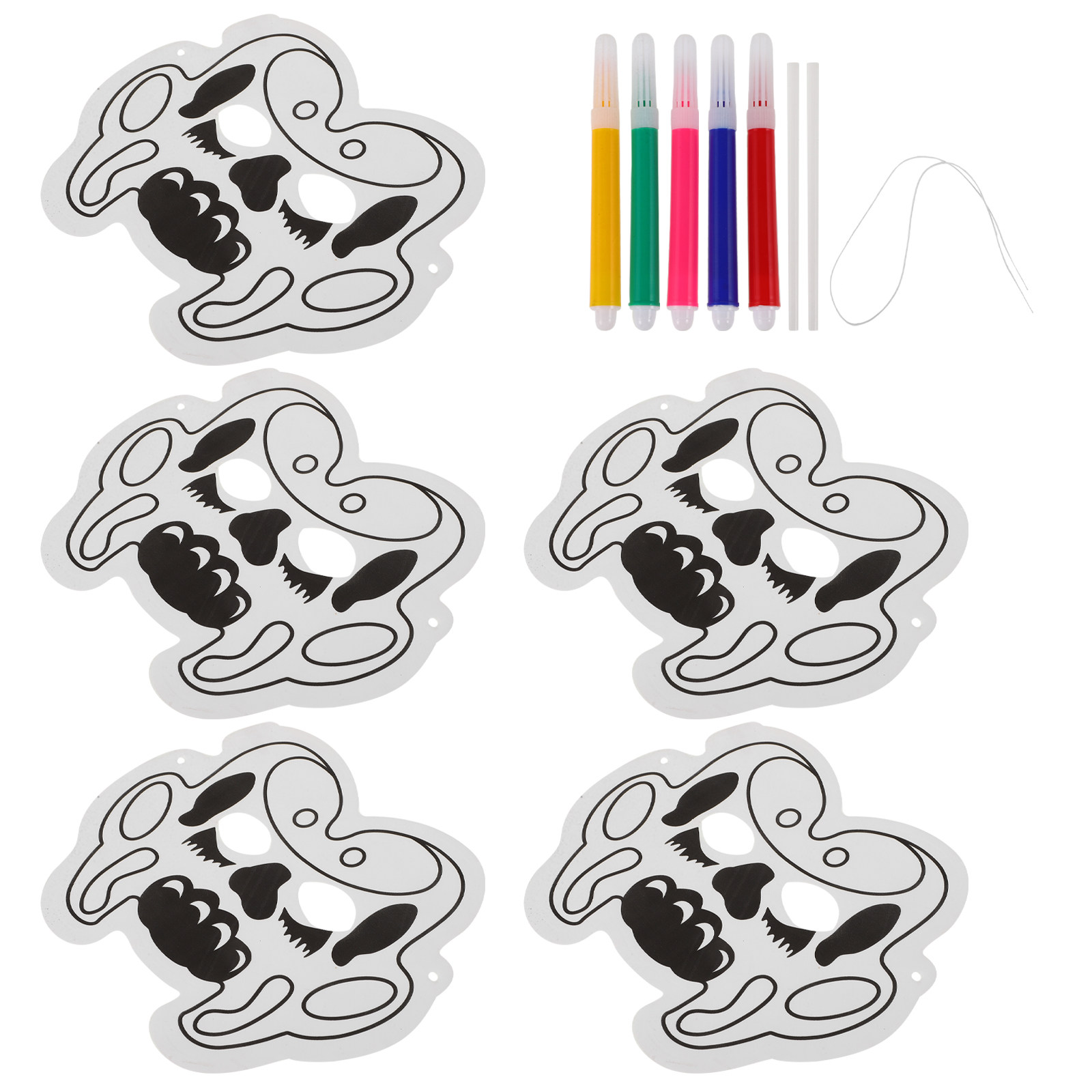 1Set DIY Graffiti Balloon Mask - đánh giá và giá Art Craft Classes
