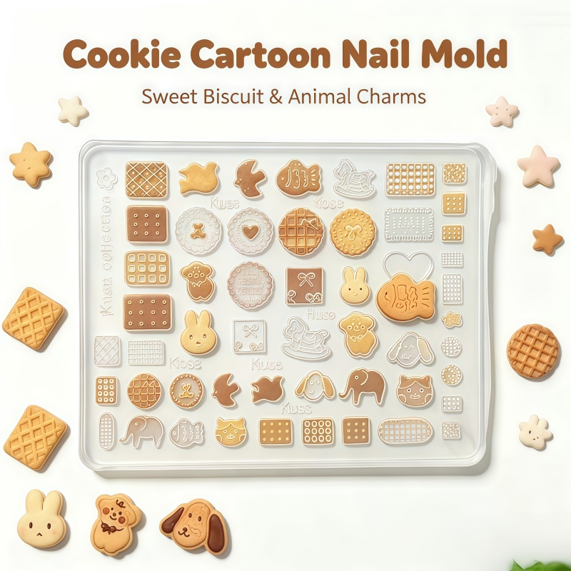 Cute Animal Nail Art & Cookie  - đánh giá và giá Art Craft Template