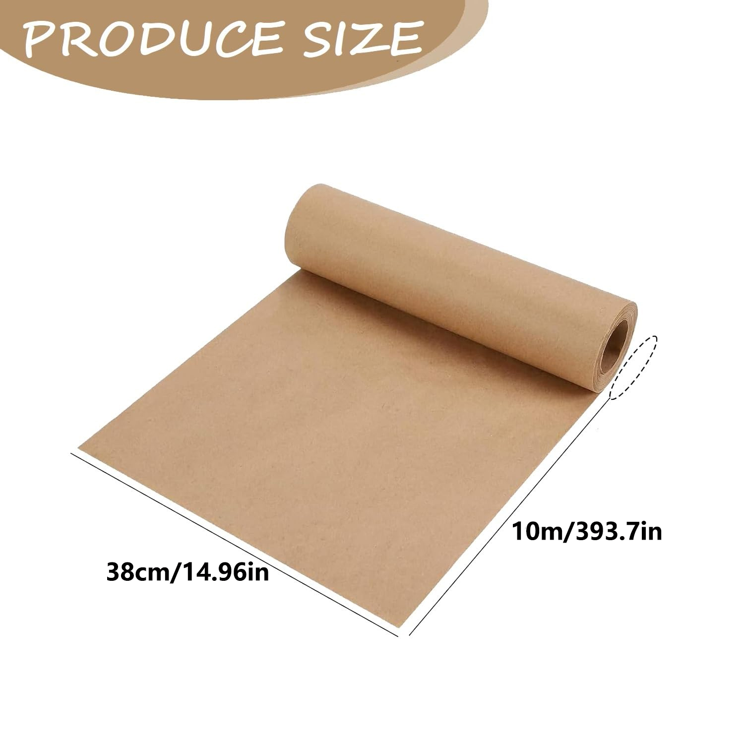 Kraft Paper Brown Ideal for Gi - đánh giá và giá Art Craft Recycled Materials