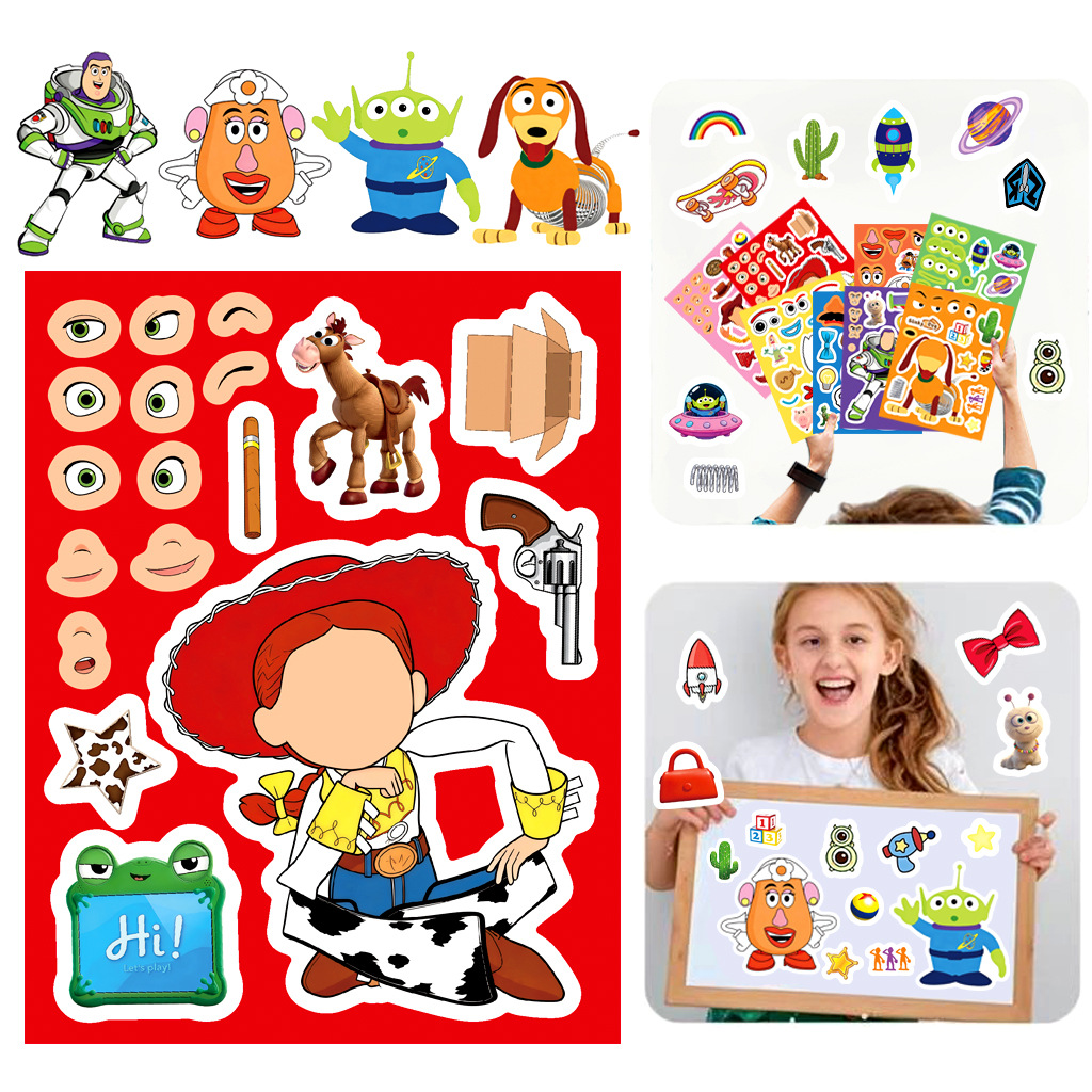 Toy Story 5 Make a Face Sticke - đánh giá và giá Art Craft Accessories