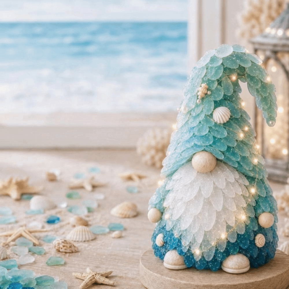 Layer Sea Glass Sea Glass Chri - đánh giá và giá Light Art And Craft