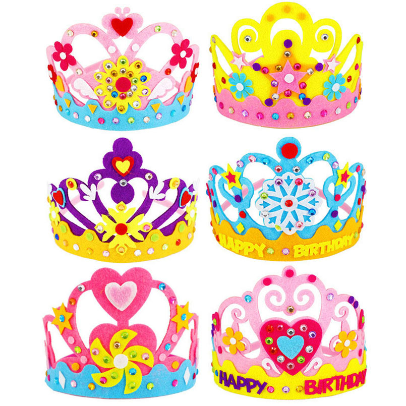 DIY Crafts Toy Crown Creative  - đánh giá và giá Art Craft Hat