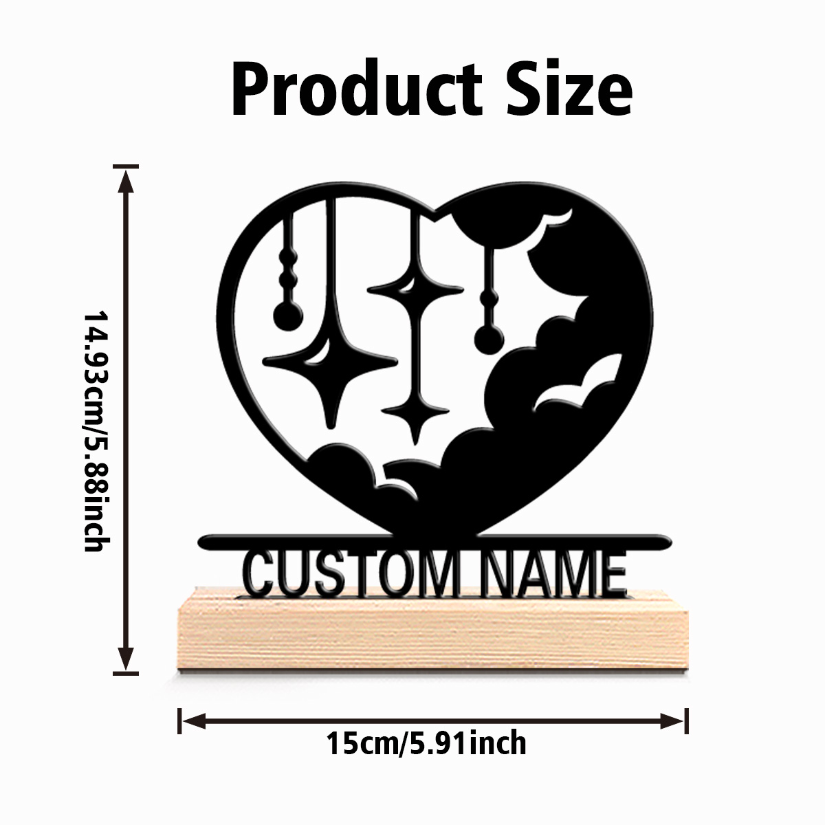 1pc Fashion love cloud Customi - đánh giá và giá Art Y Craft