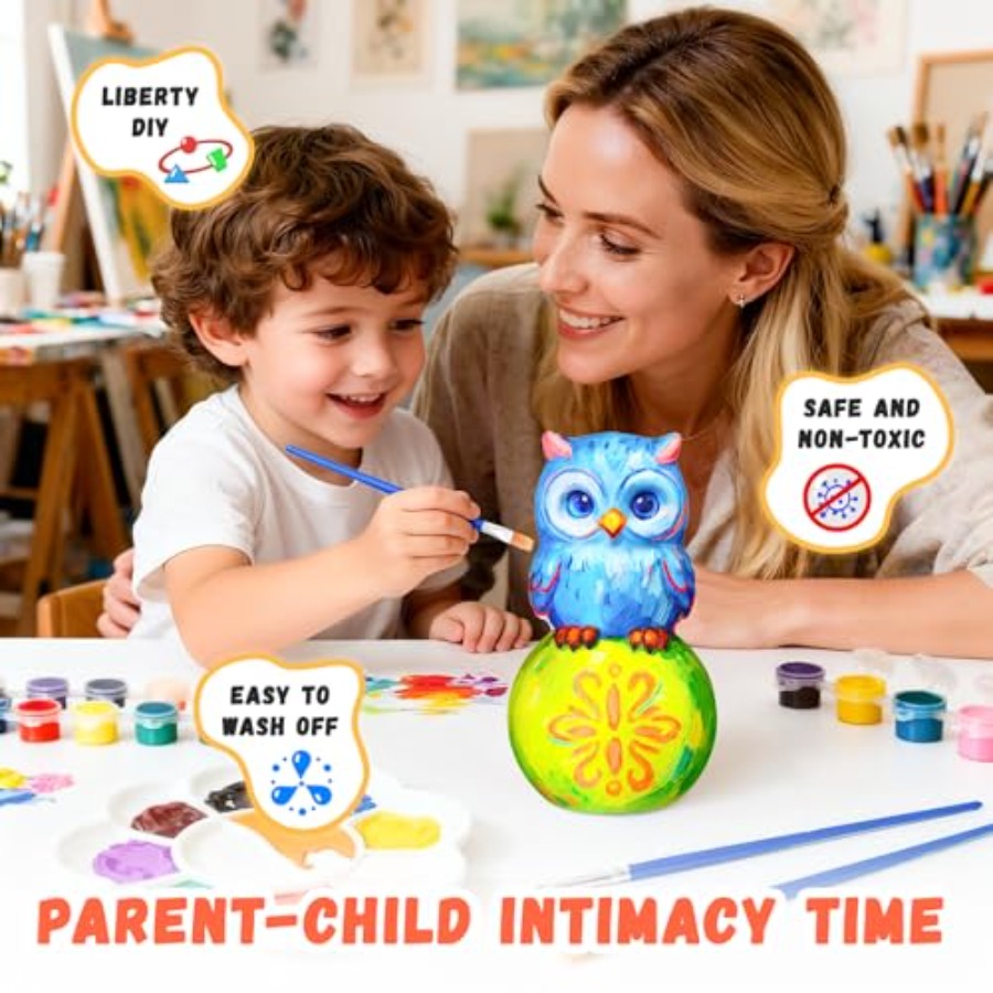 Paint Your Own Lamp Kit, Arts  - đánh giá và giá Light Art And Craft