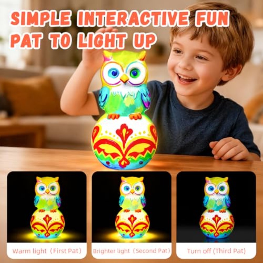 Paint Your Own Lamp Kit, Arts  - đánh giá và giá Light Art And Craft