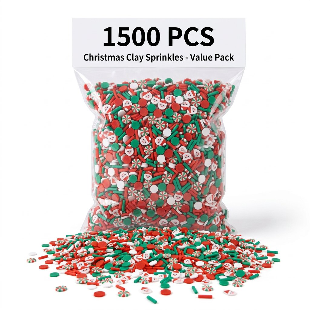 1500pcs Christmas Clay Sprinkl - đánh giá và giá Art Craft Event