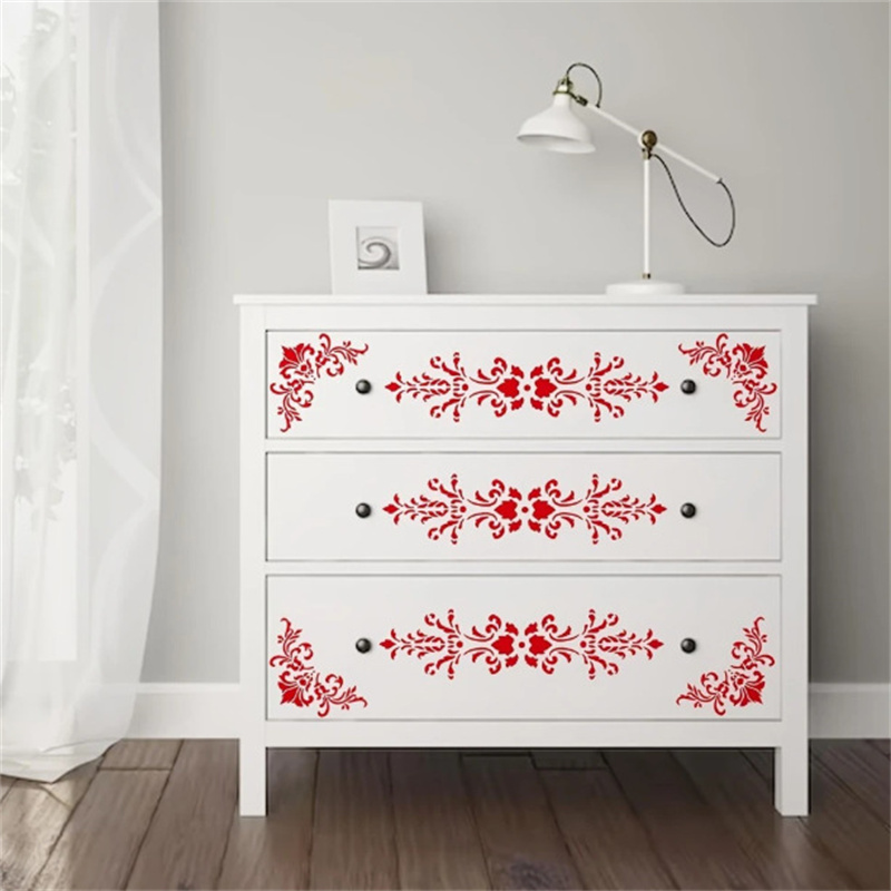 6Pcs Floral Corner Stencils fo - đánh giá và giá Art Craft Template