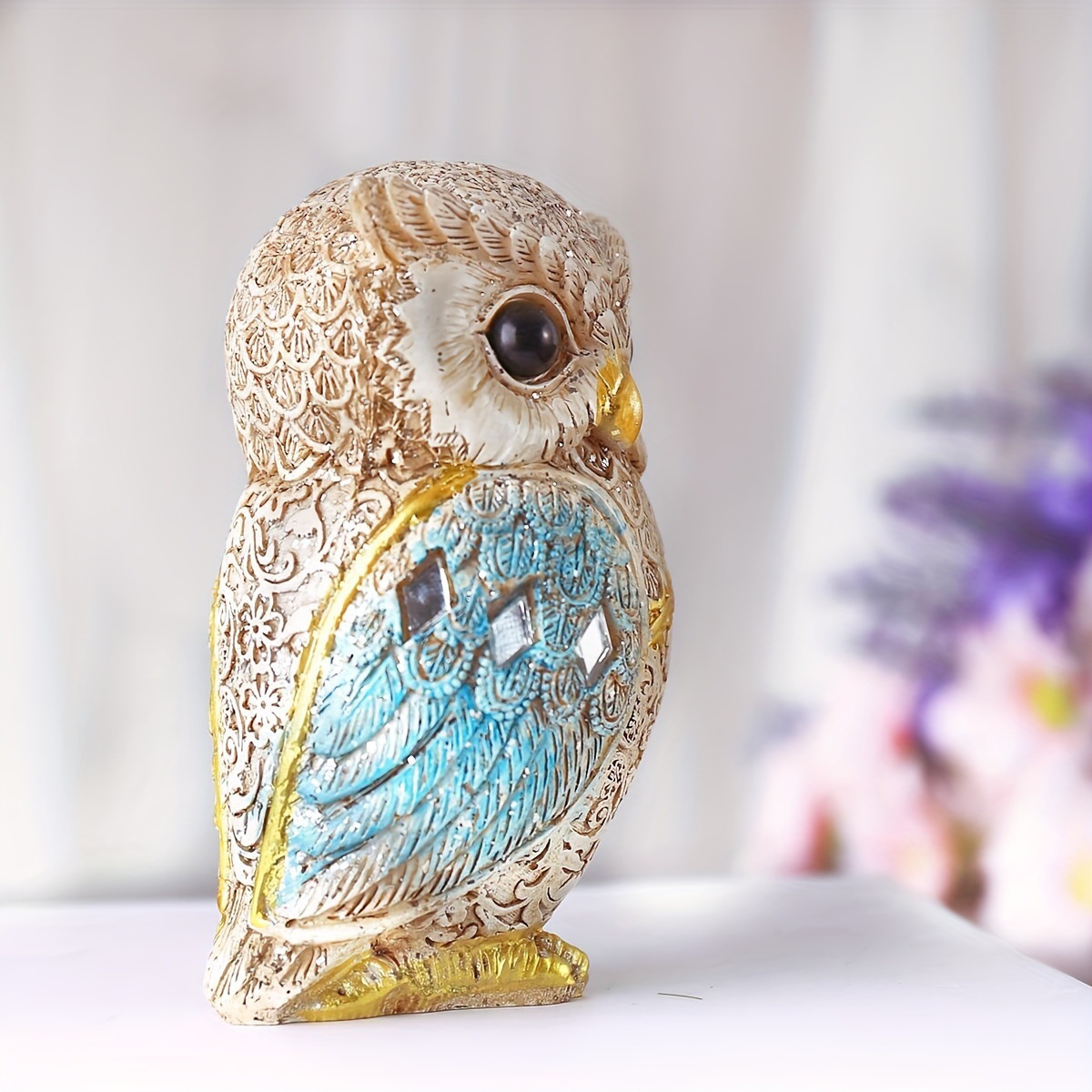 New Trendy Resin Owl Statue Vi - đánh giá và giá Tv Art And Craft