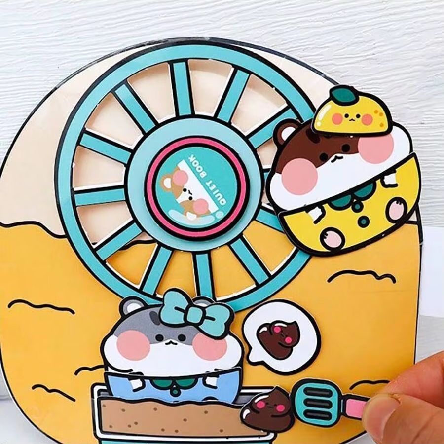 Hamster Keeper Theme DIY Quiet - đánh giá và giá Art Craft 3 Year Old