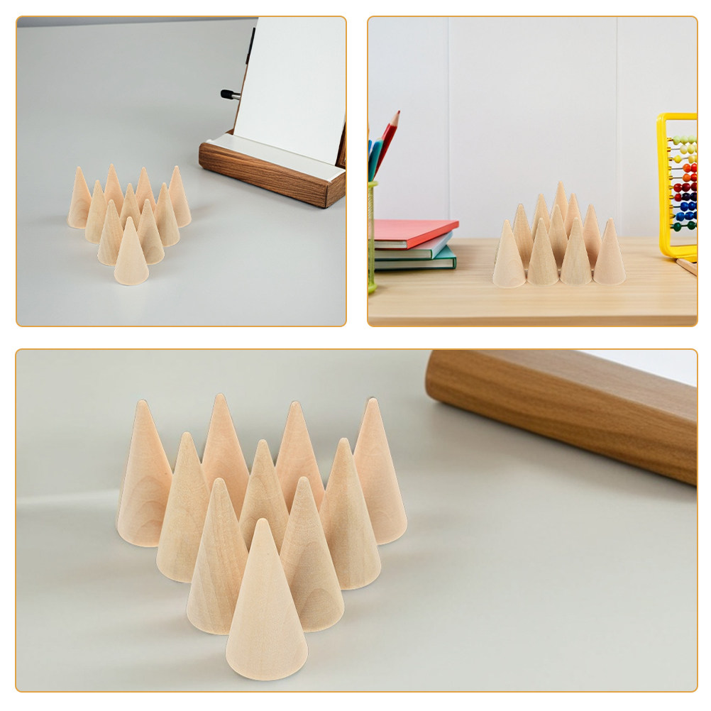 12 pcs Wood DIY Craft Wooden H - đánh giá và giá Art Craft Classes
