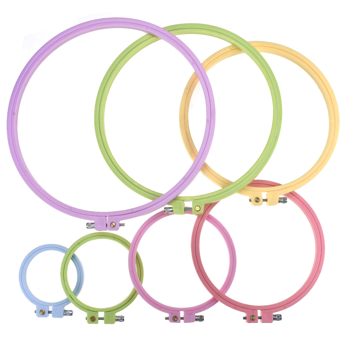 Round Cross Stitch Embroidery  - đánh giá và giá Embroidery Hoop Kit